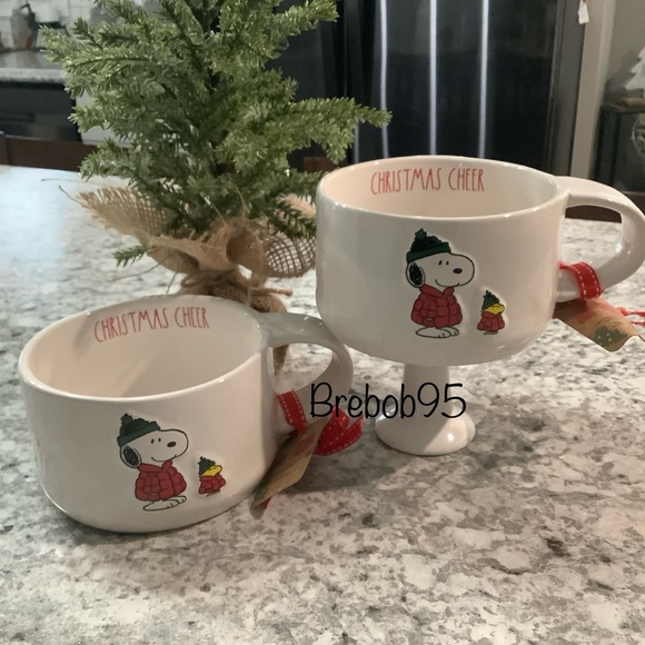 Rae Dunn CHRISTMAS CHEER Soup bowls - set of 2 - Picture 1 of 4